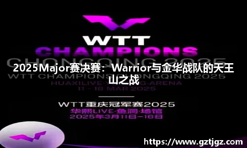 2025Major赛决赛：Warrior与金华战队的天王山之战